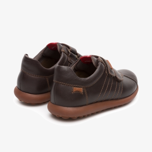 Camper Pelotas Sneakers Dark Brown - Kids Singapore KAIUGN-706